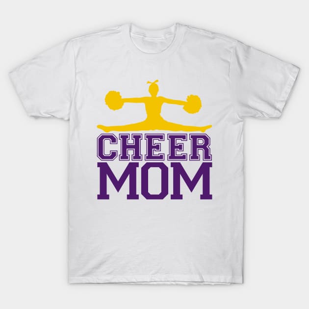 Cheer Mom cheerleader fan T-Shirt by faithfullyyours